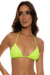 Luli Fama Bella Seamless Triangle Top
